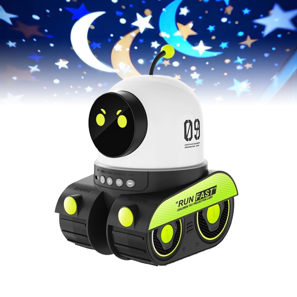PROYECTOR ROBOT CON BLUETOOTH