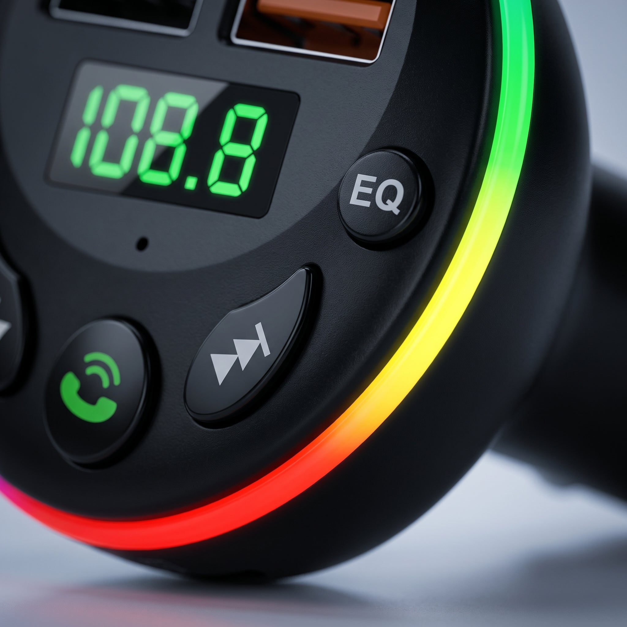TRANSMISOR FM BLUETOOTH RGB