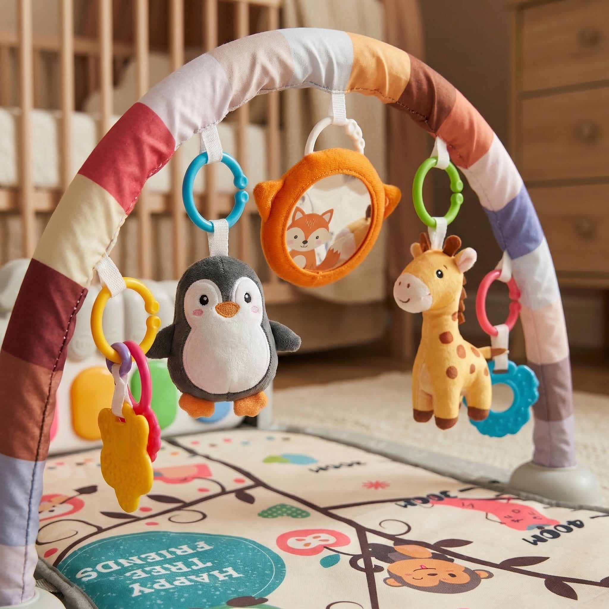 GIMNASIO CON PIANO PARA BEBE