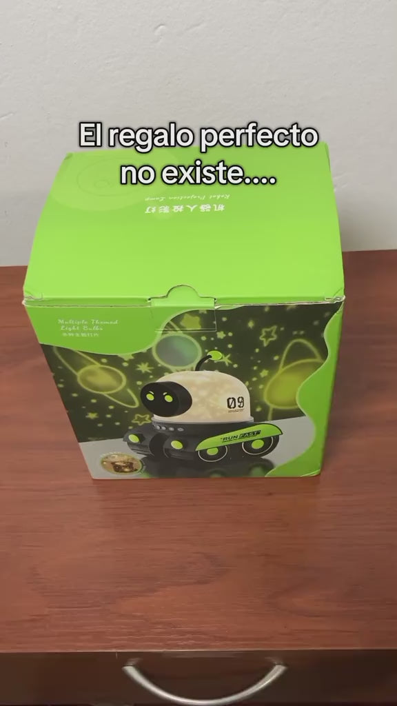 PROYECTOR ROBOT CON BLUETOOTH