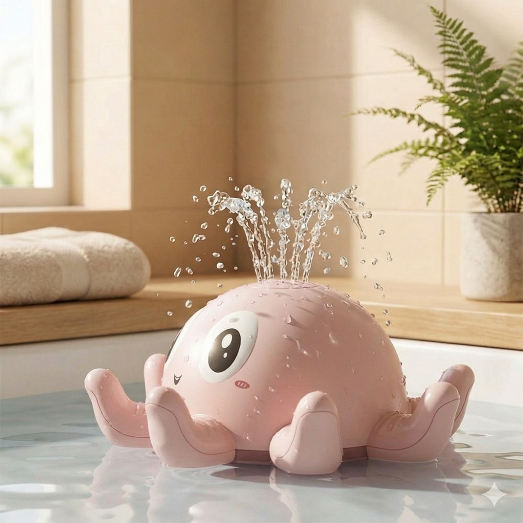 PULPO FUENTE CON LUCES LED